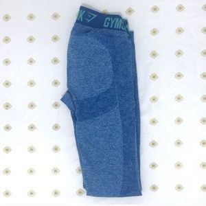 GYMSHARK FLEX LEGGINGS BLUE
